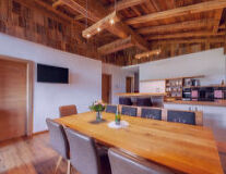 indoor, floor, cabinetry, ceiling, house, kitchen & dining room table, design, coffee table, countertop, desk, chair, wooden